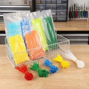 Color Wire Harness Cable Tie 2.5 * 80mm Nylon Self-locking Tie for Bundling Cable Tie