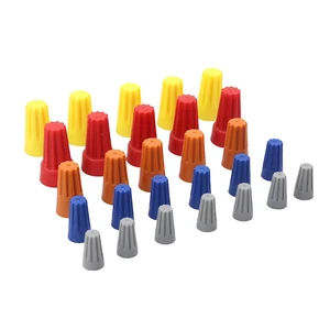 Wiring Cap Connecting Terminal Electrical Wire End Connector Ribbed Caps Small Cable Wire Connectors Nuts