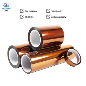 Brown Polyimide Insulating Tape Heat Resistant Tape Anti-Static High-Temperature Electric Tape for High Voltage Applications