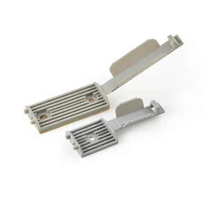 Essentra Screw Cable Clips Adhesive Wire Clip Cable Organiser Grey UL94 V2 Nylon 6/6 RDAFCC Flat Cable Clamps