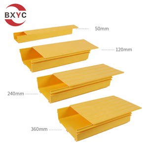 Boxun Yuncheng Durable Electric Cable Duct Tray Height 100mm Pvc Fiber Optic Cable Tray Raceway