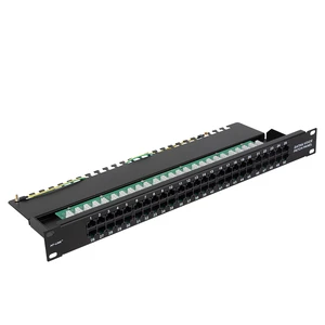 RJ11 Cat3 50 Ports Telephone Patch Panel
