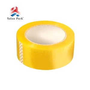 Yalanpack Premium BOPP Single Sided Adhesive Tape Custom Logo Option Jumbo Roll Packing Tape For Carton Sealing