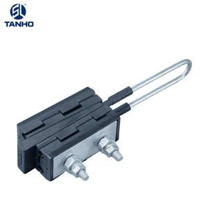 TANHO THKO Series Four Core Collecting Dead End Clamp High Voltahe Wedge Tension Cable Clamp Anchoring Clamps
