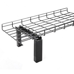 High Quality Wire Mesh Cable Tray Factory, Network Basket Cable Trays with Various Surface Finish