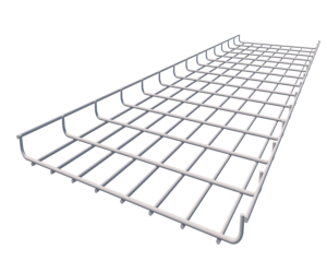 Customized Industrial Corrosion-Resistant Galvanized Surface Wire Mesh Cable Trays Carbon Steel 25mm Side Rail Height Tengxiang
