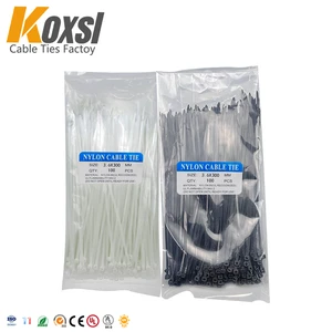 Good Reputation High Quality Own Factory Produce China Plastic Nylon Cable Tie Zip Ties
