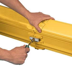 China Factory Custom ABS PVC Network Cabinet Cable Tray 600/240/120mm Yellow Plastic Wiring Ducts For Optic Fiber Cable