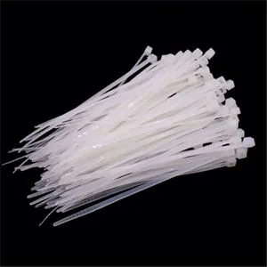 Nylon Cable Ties Self-locking Nylon Cable Ties White Black Two Optional Length 10cm Computer Line Bundles