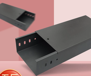 Shunlide Fireproof Cable Tray Trunking Powder Coated Grey Metal Galvanized Large Span Aluminum Alloy 200*100 Cable Laying Wiring