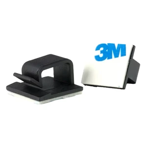 Cable Management Bulk Light Hooks Wire Holder Rope Outdoor Clips For For Under Desk Car TV String Lights Adhesive Cable Clips