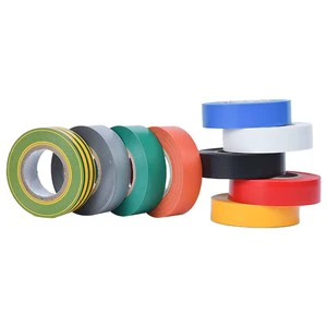 PVC Electrical Insulation Wire Flame Retardant FR High Voltage Vinyl Multiple Colored Black Electric Insulating Adhesive Tape