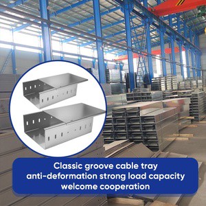 Sturdy Groove Cable Tray Aluminum Alloy Wire Management Tray for Motor Control Center MCC Room Warehouse OEM ODM