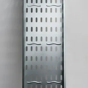 Reinforced Perforated Ladder Cable Tray with Stainless Steel/HDG Finish for Cable Laying
