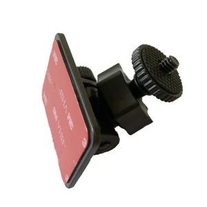 Move Back and Forth Rotation 360 Swivel Camera Mount Car Bracket with Tape vhb Sticky Base for Dvr Camera