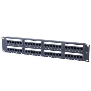 Hot Sale 1u 48port Cat6 Patch Panel New Arrival Patch Panel