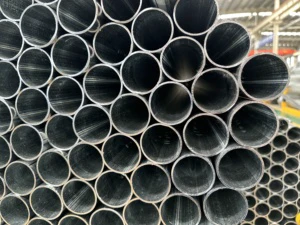Pre Galvanized ERW ASTM Standard EMT Conduit Pipe 20mm 25mm Zinc Coated Round For Electrical Wiring Installation