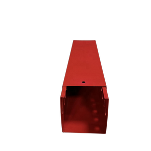 High Quality Industrial Trough-Type Cable Tray 300mm Width Powder-Coated Pre-Galvanized Waterproof Cable Trunking
