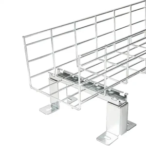 Manufacturer Hot DIP Galvanized Perforated Outdoor Steel Fiber Optic Galvanized Trunking Wire Mesh Cable Tray