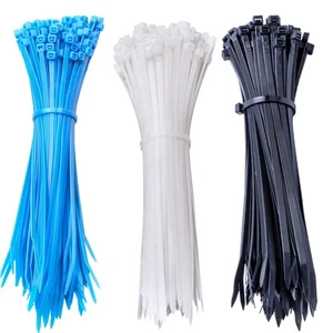 Fscat Factory Direct Self-Locking Nylon Cable Ties Strap 200mm Plastic Cable Zip Ties