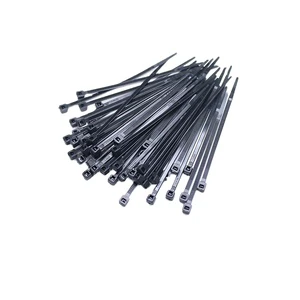 500pcs Flexible Nylon6.6 Mini Cable Ties 2.5x80mm | Self-locking 18lbs | Heat Resistant for DIY/Home/Garden