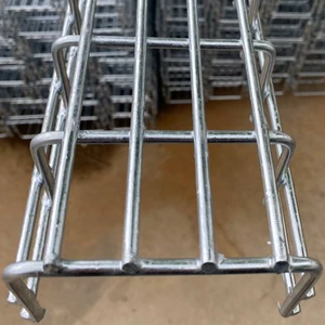 50mm/100mm/150mm Bend Welded Wire Mesh Cable Tray for Industrial Construction Use Cable Laying SS304/Galvanized Steel CE ISO9001
