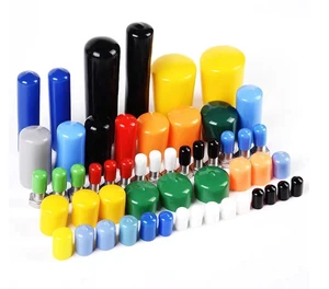 Vinyl Wire End Caps Terminal Silicone Cap Rubber End Cap Silicone Cover