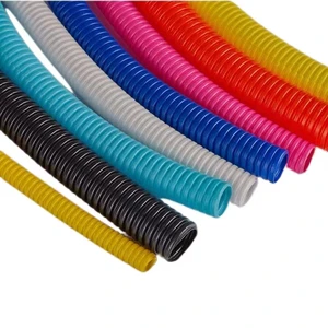 Customizable Color Plastic Cable and Wire Buried Sheath PE Hose with Good Flexibility Coupling Type Conduit