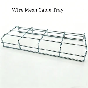 Hot Dipped Galvanized Grid Cable Tray Easy Installation Ventilated Design for Factory Workshop and Data Center Cable Routing