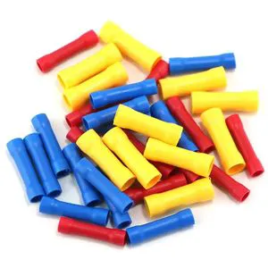 Automotive Wire Crimp Terminals Butt Splice Insulated Intermediate Tube Connectors Cable Terminals Model BV