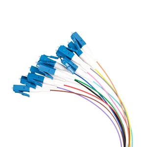 Durable Single Mode ST Fiber Optic Patch Cord 1 Core 2m OS2 G652D Low Loss TCP Network Jumper For FTTH Data Center Cabling