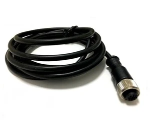 Connecting Cord, 2 Cable Plug 3pin Connectors M12x1, PUR Cable, Shielded M12 Connector