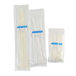 100pcs 4 Inch Self-Locking Nylon Cable Ties UV Resistant Small Cable Ties for Wire Management 100mm Length and 2.5mm Width