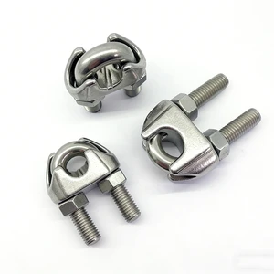 Rigging Hardware Stainless Steel 304 Wire Rope Cable Clip Clamp