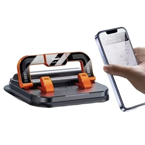 Universal 360 Rotation Car Accessories Dashboard Mount Mobile Phone Holder with Car Temporary Parking Card Phone Number Plate