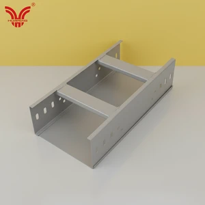 HUAPENG Wholesale Price Corrosion-Resistant Cable Trays Powder-Coated Carbon Steel Cable Ladder