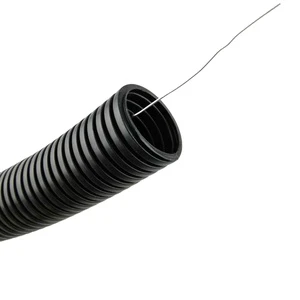 Good Sales With Connector ROHS PE Plastic Pipe Cable Conduit Flexible Conduit Corrugated Tube