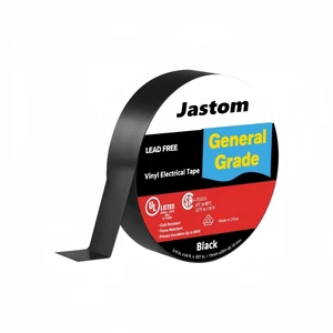 Black Vinyl PVC Insulating Electrical Tape Fireproof and Fire Resistant with Pressure Sensitive Adhesive Insulating Retardant