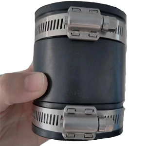 Waste Water PVC Pipe Fittings Flexible Couplings & Connectors Rubber Product