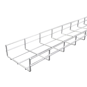 Hot Dipped Galvanized Cable Tray Mild Steel SS304 Grid Wire Mesh Cable Tray Solution