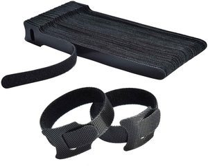 12*200mm Reusable Velcro Cable Ties Are Used for Cable Management