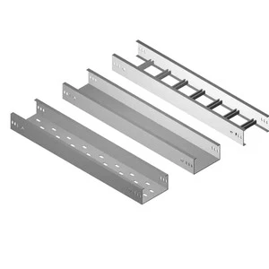 Industrial Commercial Construction Cable Laying High Load Capacity Corrosion Resistance Trough Cable Tray Industrial Cable Tray