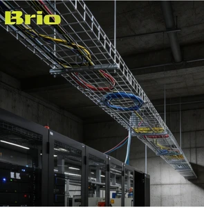 Industrial Cable Tray System Heavy Load Wire Basket Tray for Factory & Warehouse Cable Routing