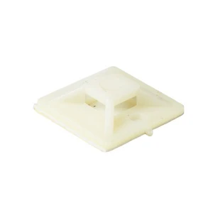 New Brand 2022 White Self Adhesive Cable Tie Mount Base Holder
