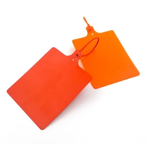 Large Label Zip Ties Plastic Seals Lead Seals Logistics Express Delivery Tags Hanging Tags