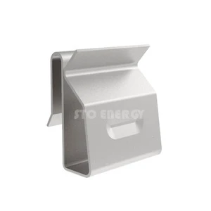 Wholesales Electric Cable Clip Stainless Steel Wire Rope Management Cable Clip Solar Panel Install Mount for Solar Cables