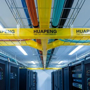 HUAPENG Factory Hot-Selling PVC Cable Tray Fiber Optic Cable Tray Custom PVC Cable Tray
