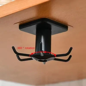 Home Bathroom Storage Swivel Hook Plastic Suction Cup 360 Degree Rotating Folding Heavy Duty Adhesive Wall Hooks