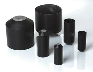 Wire End Caps China Waterproof Black Plastic Heat Shrink End Cap for Cable