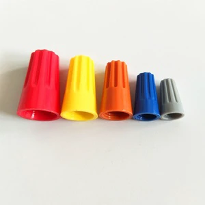 Heavy Power Brand Plastic Electrical Screw Wire Connector Nut P1 P2 P3 P4 P6 Cable Twist Wiring Crimping End Cap Terminals Block